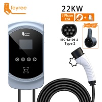 Зарядний пристрій Feyree Type2 22KW 32A 3P