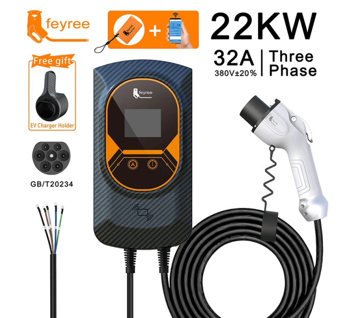 Зарядний пристрій Feyree GBT 22KW 16A 3P
