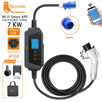 Зарядний пристрій Feyree GBT 32A 7,4 кВт wi-fi