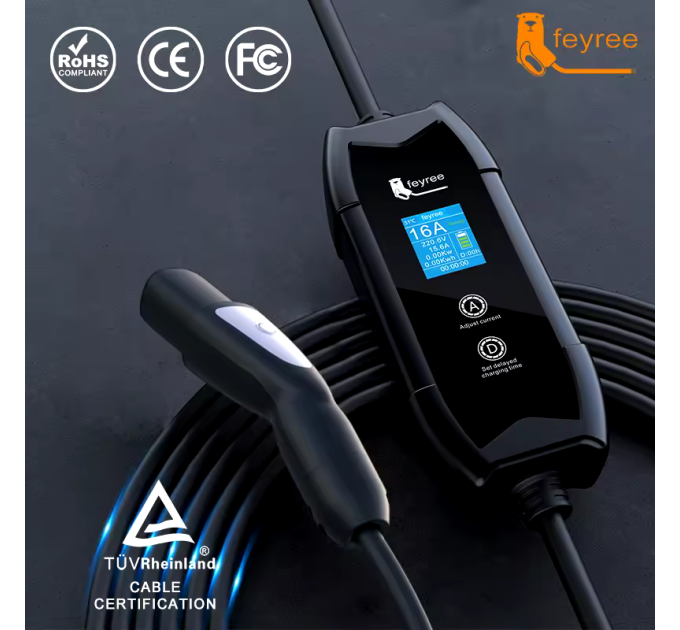 Зарядний пристрій Feyree Tesla (NACS) 32A 3,5 кВт