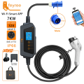 Зарядний пристрій Feyree Type1 32A 7,4 кВт wi-fi 